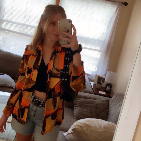 Vintage patterned jacket - Picture 2 of 4